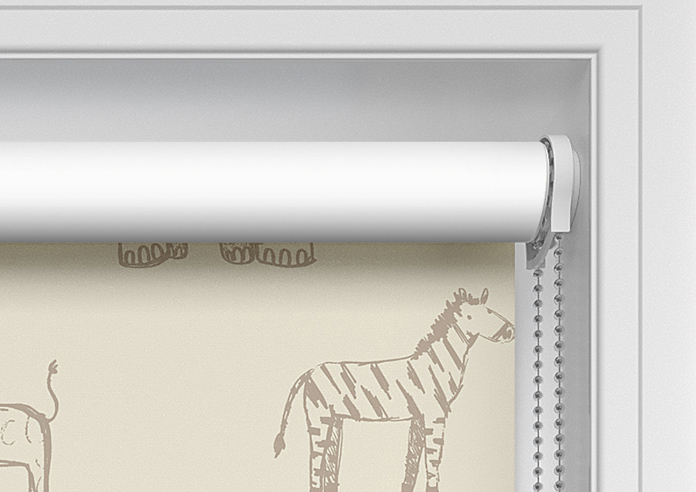 Zootime Sketch, Nutmeg - Twist&Fit Roller Blind - Image 11